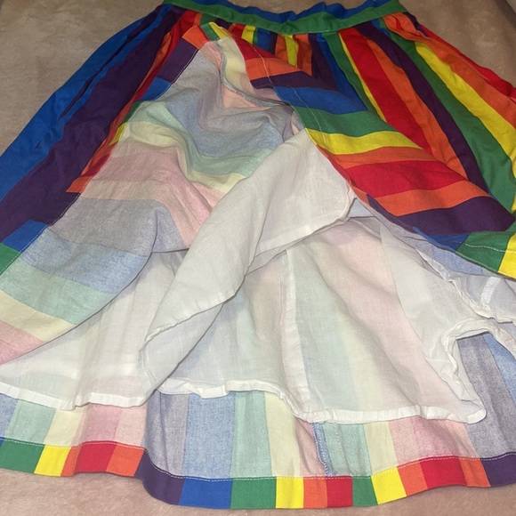 ModCloth rainbow Skirt Size XXS - Picture 4 of 5